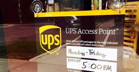 find ups drop off point.